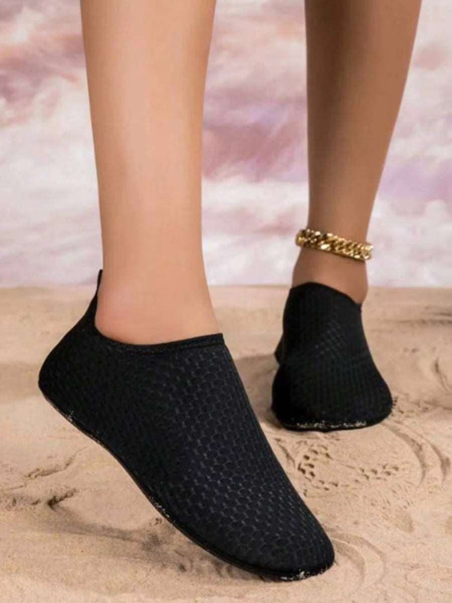 New Beach Shoes, Anti-Slip Water Socks, Breathable Running Shoes, Soft Bottom Diving Shoes, Unisex For Water Park, Anti-Cut Snorkeling Shoes